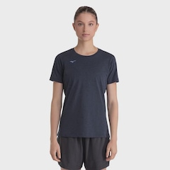 Camiseta de Treino Mizuno Lifestyle Logo Feminina - Foto 1