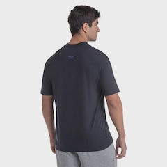 Camiseta Casual Mizuno Logo Masculina - Foto 3
