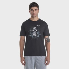 Camiseta Manga Curta Mizuno Stamp 2 Masculina - Foto 1