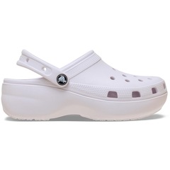 Sandália Crocs Classic Platform Clog Grape Ice Unissex - Foto 1