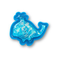 Jibbitz™ Baleia Squish Único - Unissex - Foto 1