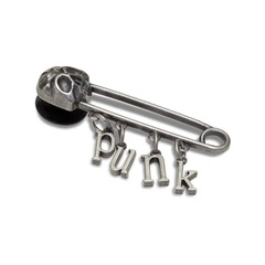 Jibbitz™ Alfinete Punk UNICO - Unissex - Foto 3