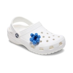 Jibbitz™ Flor de Crochê Azul Único - Unissex - Foto 2