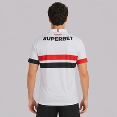 Camisa do São Paulo I 24/25 Com Patrocínio Pacth Copa do Brasil 2023 New Balance Masculina - Foto 4