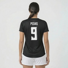 Camisa Flamengo Nação Logo 9 Pedro Feminina - Foto 1