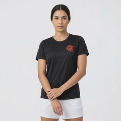 Camisa Flamengo Nação Logo 9 Pedro Feminina - Foto 2