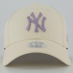 Boné New Era New York Yankees MLB Mettalic Logo 940 Feminino - Foto 2