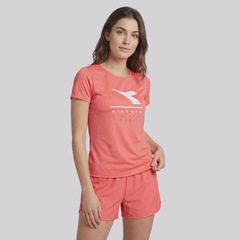 Camiseta Diadora Basic Logo II Feminina - Foto 2