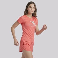 Camiseta Diadora Basic Logo II Feminina - Foto 4