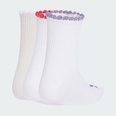 Kit Meias Cano Médio adidas com 3 Pares Feminino - Foto 4