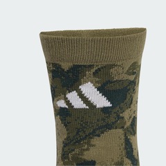 Kit Meias adidas Estampa Camuflada com 3 Pares Infantil - Foto 6