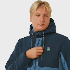 Moletom Rip Curl Anti Series Search Zip Thru Bluefin Importado - Masculino - Foto 3