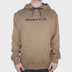 Moletom Rusty Canguru Stick - Masculino - Foto 1