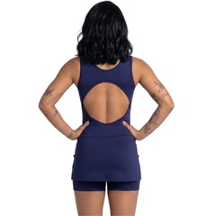 Macaquinho Short Saia Vekyo - Feminino - Foto 3