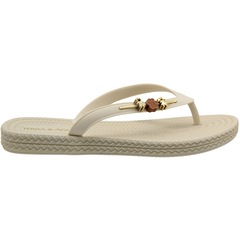 Chinelo de Dedo Texturizado - Feminino - Foto 2