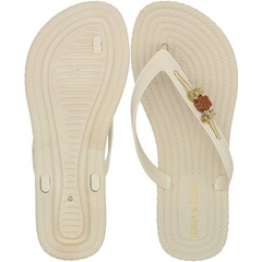 Chinelo de Dedo Texturizado - Feminino - Foto 3