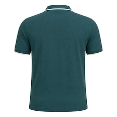 Camisa do Palmeiras Polo Palestra Zíper Verde Individual - Masculina - Foto 3