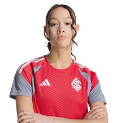 Camisa do SC Internacional Treino adidas - Feminina - Foto 4