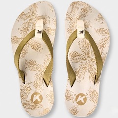 Chinelo Kenner Kyra Slim Estampada - Feminino - Foto 2