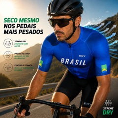 Camisa Ciclismo ERT New Elite Brasil 2.0 - Unissex - Foto 4