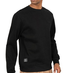 Moletom DC Shoes Careca Embroidery WT26 - Masculino - Foto 3