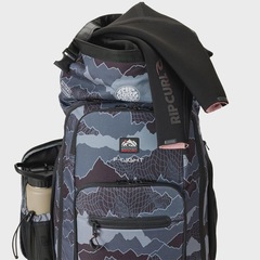 Mochila Unissex Rip Curl F-Light Surf Search Black Grey Importada - 45 Litros - Foto 3