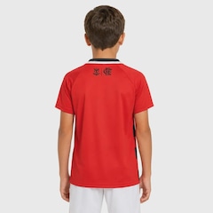 Camiseta do Flamengo Manto Braziline  -  Infantil - Foto 4