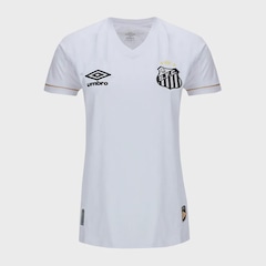 Camisa do Santos Oficial 1 2026 Umbro Feminina - Torcedora - Foto 1