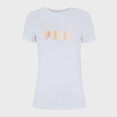 Camiseta Puma Ess Logo Lab Feminina - Foto 1