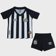 Kit do Santos Umbro Oficial II 2026 Infantil - Foto 1