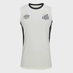 Camiseta Regata de Treino Umbro Santos 2026 Masculina - Foto 1