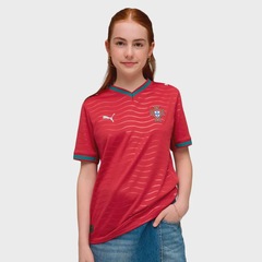 Camisa Puma Portugal I 2026 Infantil - Foto 2