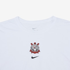 Camiseta Corinthians Nike Crest Feminina - Foto 3
