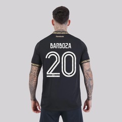 Camisa do Botafogo II 24/25 20 Barboza Reebok Masculina - Foto 1