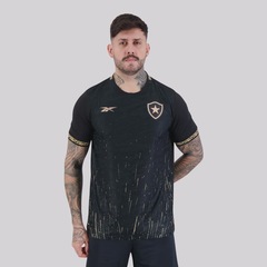 Camisa do Botafogo II 24/25 20 Barboza Reebok Masculina - Foto 2