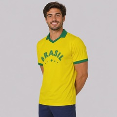 Camisa do Brasil Seleça 8 B. Guimarães Masculina - Foto 4