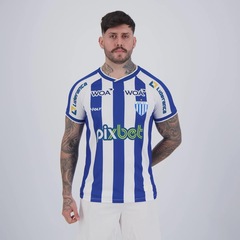 Camisa do Avaí I 24/25 11 Alef Manga Volt Masculina - Foto 2