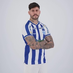 Camisa do Avaí I 24/25 11 Alef Manga Volt Masculina - Foto 3