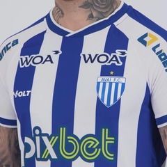 Camisa do Avaí I 24/25 11 Alef Manga Volt Masculina - Foto 5