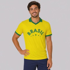 Camisa do Brasil Seleça Amarela 5 Casemiro Masculina - Foto 3