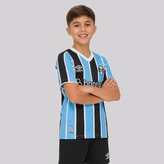 Camisa do Grêmio I 24/25 N° 10 Umbro Infantil - Foto 3