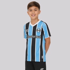 Camisa do Grêmio I 24/25 N° 10 Umbro Infantil - Foto 4
