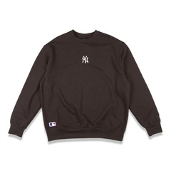 Blusão de Moletom New Era Fleece Tops New York Yankees MLB Masculino - Foto 1
