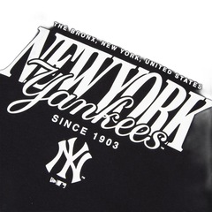 Blusão de Moletom New Era Fleece Tops New York Yankees MLB Masculina - Foto 3