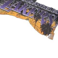 Blusão de Moletom New Era Careca Los Angeles Lakers NBA Masculino - Foto 3