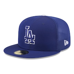 Bone New Era 59FIFTY MLB Los Angeles Dodgers Batting Practice Masculino - Foto 1