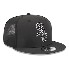 Bone New Era 9FIFTY MLB Chicago White Sox Batting Practice Masculino - Foto 3