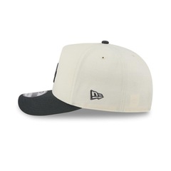Bone New Era 9FIFTY AFRAME SNAPBACK Los Angeles Dodgers Masculino - Foto 4