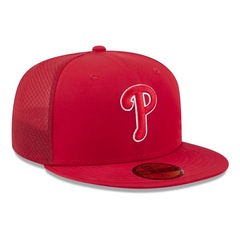Bone New Era 59FIFTY MLB Philadelphia Phillies Batting Practice Masculino - Foto 3