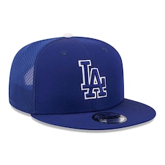 Bone New Era 9FIFTY MLB Los Angeles Dodgers Batting Practice Masculino - Foto 3